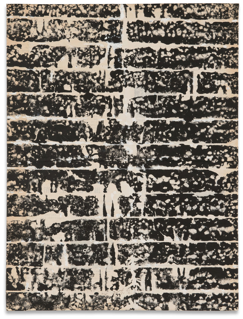 Work, CHIYU UEMAE, 1982Ink on paper49.0cm × 37.0cm 