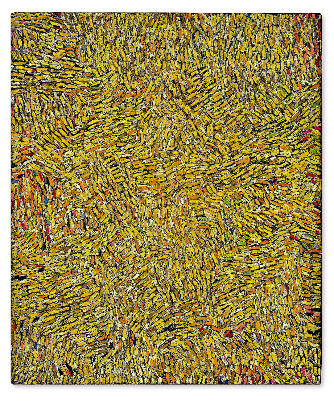 Untitled, CHIYU UEMAE, 1967Acrylic on canvas mounted on panel62.0cm × 53.0cm 