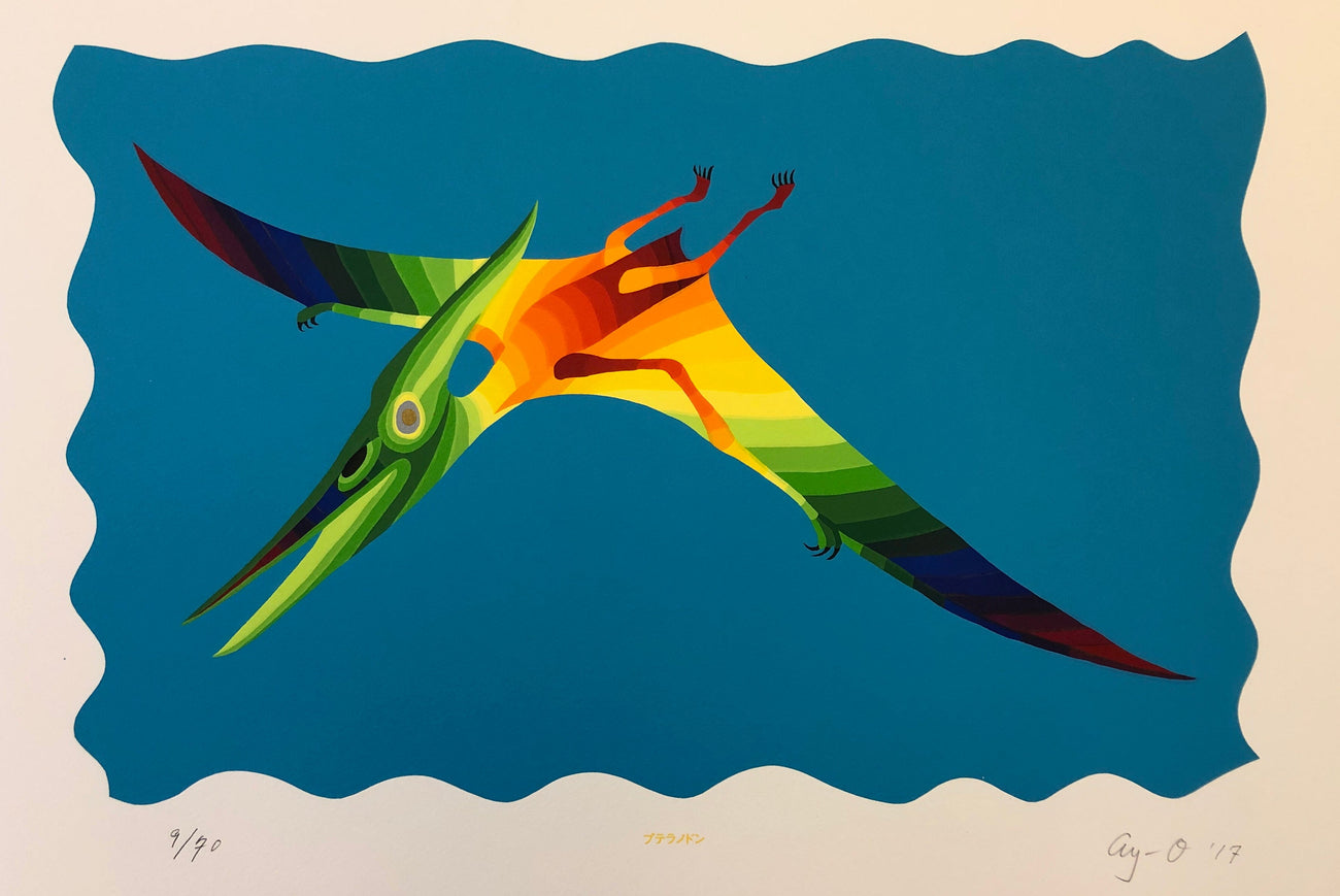 Pteranodon, Ay-O, 2017Screenprint on paper38.0 × 56.0 cmEdition of 70