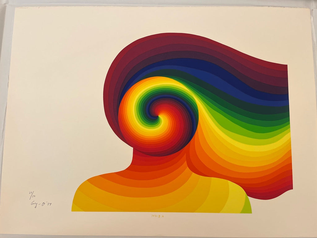 Swirling man A, Ay-O, 1994Screenprint on paper56.0 × 76.1 cmEdition of 50