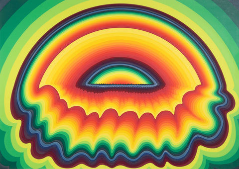Time Tunnel 100/200, Ay-O, 1976Screenprint on paper56.5 × 76.0 cm