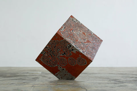 Uncovered Cube #104, MADARA MANJI, 2022Gold, silver, copper, brass18.0 × 18.0 × 18.0 cm