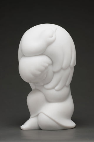 Night, LI WEI and LIU ZHIYIN, 2024White marble50.0 × 29.0 × 31.0 cmEdition of 8