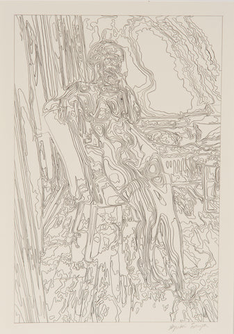 Selfie, AZUKI FURUYA, Paper, drawing28.5 × 19.0 cm
