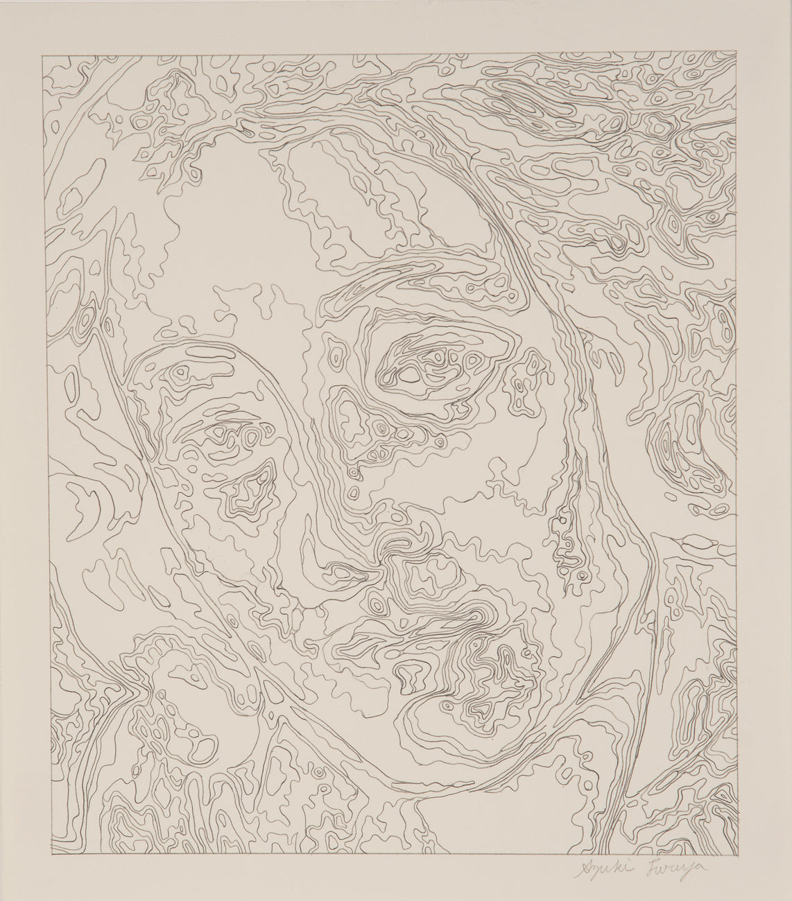 Alight in Spring, AZUKI FURUYA, Paper, drawing23.0 × 19.8 cm