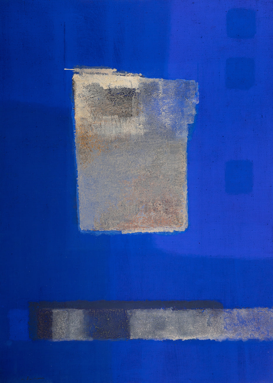 IN BLUE Oct '23, KATSUYOSHI INOKUMA, 2023Acrylic, coffee powder on paper127.0 × 91.5 cm