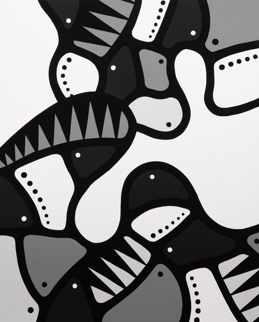 Untitled AH-393, AHHI CHOI, 2024Acrylic on canvas65.3 × 53.0 cm