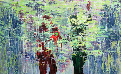 It's not Just Their Fault, CHI PENG, 2022Acrylic on canvas172.0 × 280.0 cm