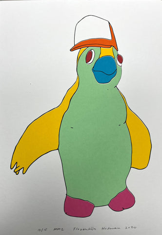 Michael Moore II, FLORENTIJN HOFMAN, 2020Screenprint42.0 × 29.7 cmEdition of 15