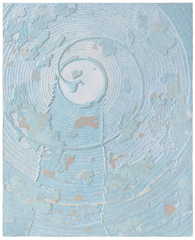 Mindfulness 2024.3.28, JIANG MIAO, 2024Acrylic on aluminum panel, carving160.0 × 130.0 cm