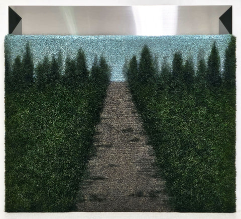 Road, JUNG HAIYUN, 2024Acrylic, mixed media121.0 × 110.0 cm