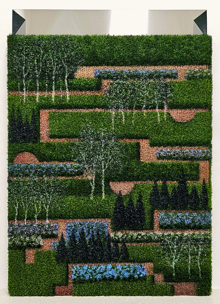 Navi's Garden, JUNG HAIYUN, 2024Acrylic, mixed media133.0 × 94.0 cm