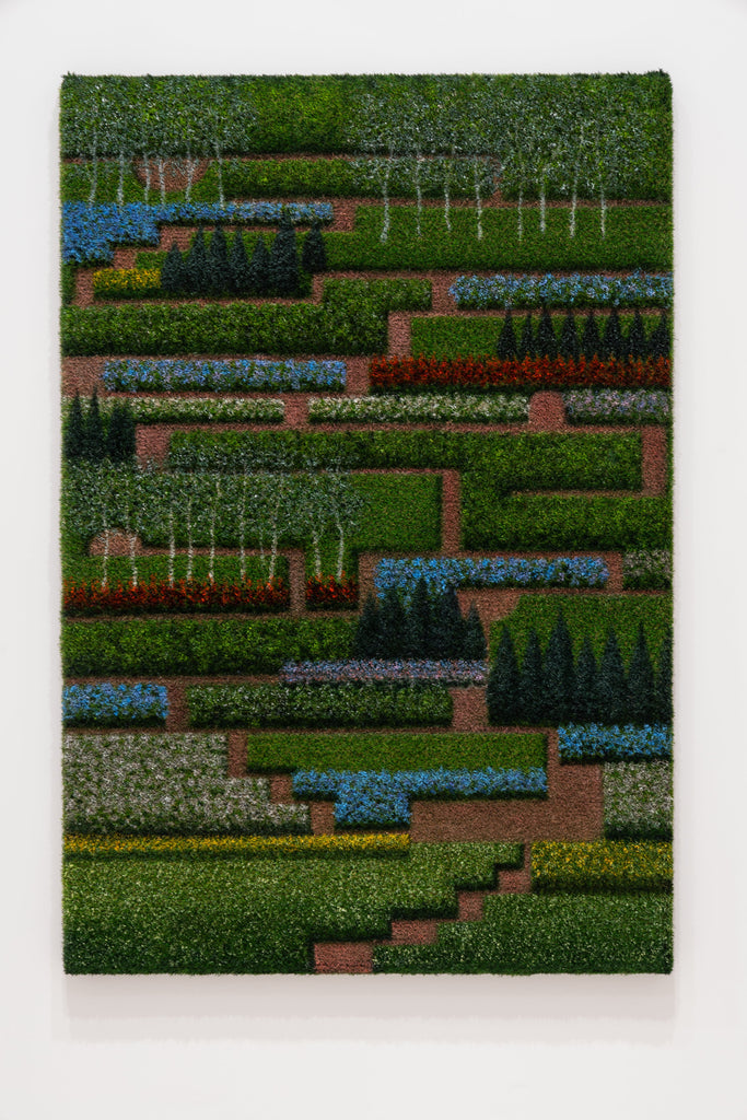 Navi's Garden, JUNG HAIYUN, 2024Acrylic, mixed media196.0 × 133.0 cm