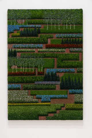 Navi's Garden, JUNG HAIYUN, 2024Acrylic, mixed media196.0 × 133.0 cm