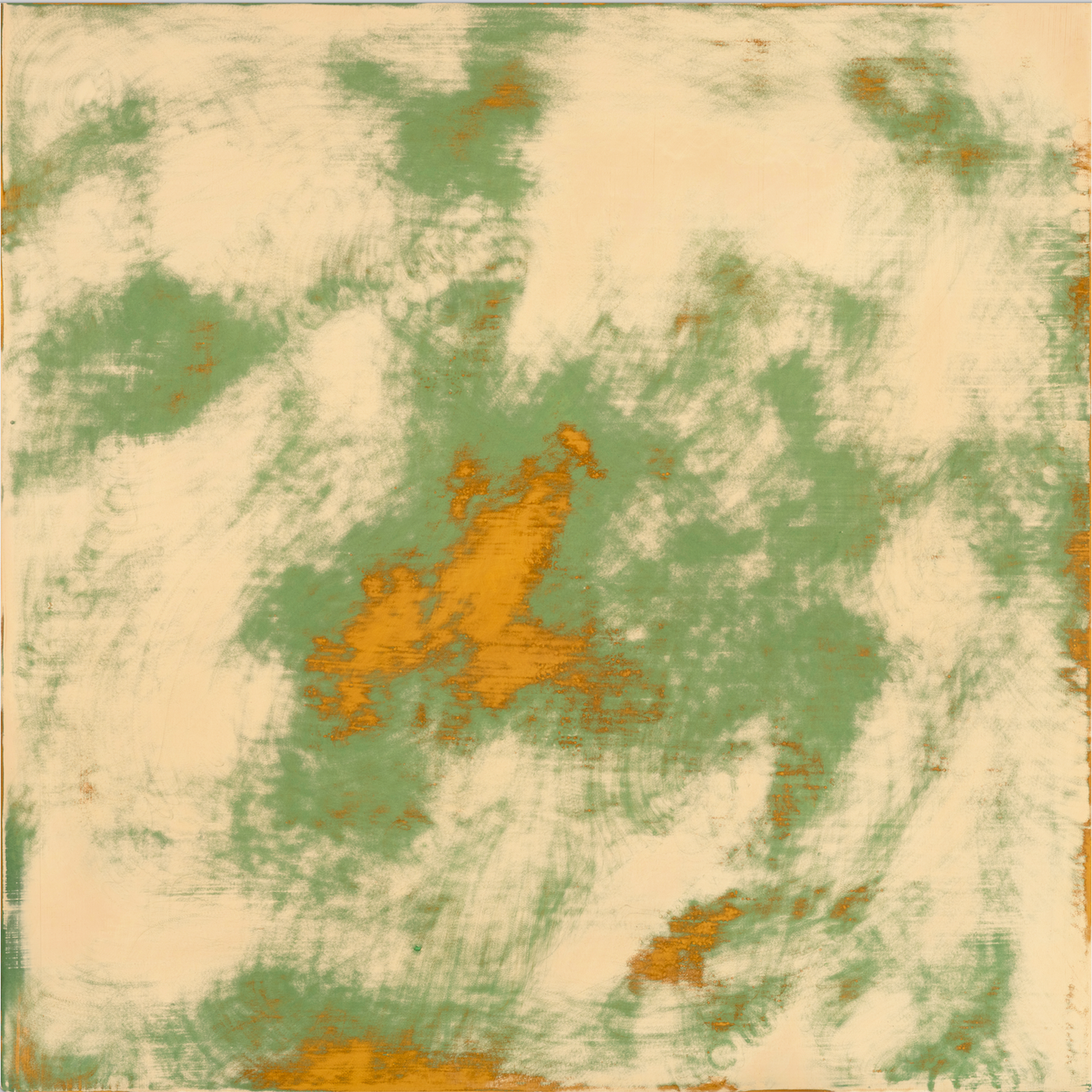 Overlaid Series No. 24-20-03, KIM DEOK HAN, 2024East lacquer on panel60.0 × 60.0 × 4.5 cm