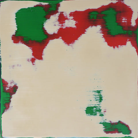 Overlaid Series No. 24-04-01, KIM DEOK HAN, 2024East lacquer on panel25.0 × 25.0 × 4.5 cm