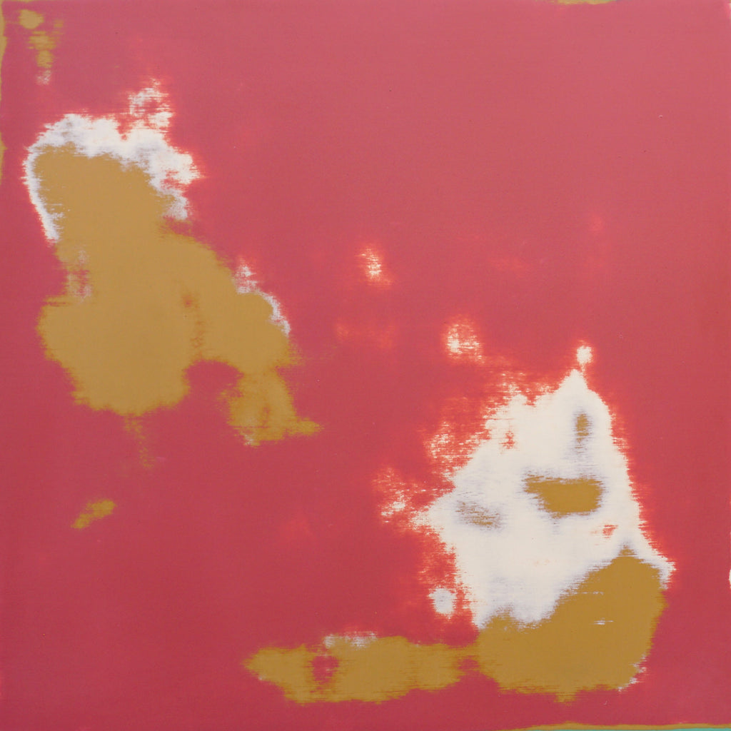 Overlaid Series No. 24-04-05, KIM DEOK HAN, 2024East lacquer on panel25.0 × 25.0 × 4.5 cm