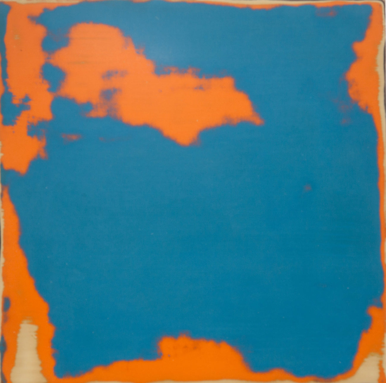 Overlaid Series No. 24-04-06, KIM DEOK HAN, 2024East lacquer on panel25.0 × 25.0 × 4.5 cm