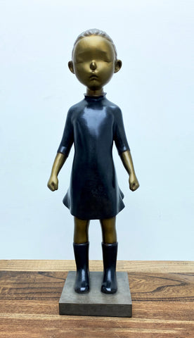 NO, LI WEI and LIU ZHIYIN, 2016Bronze patina40.0 × 15.0 × 14.0 cmEdition of 99