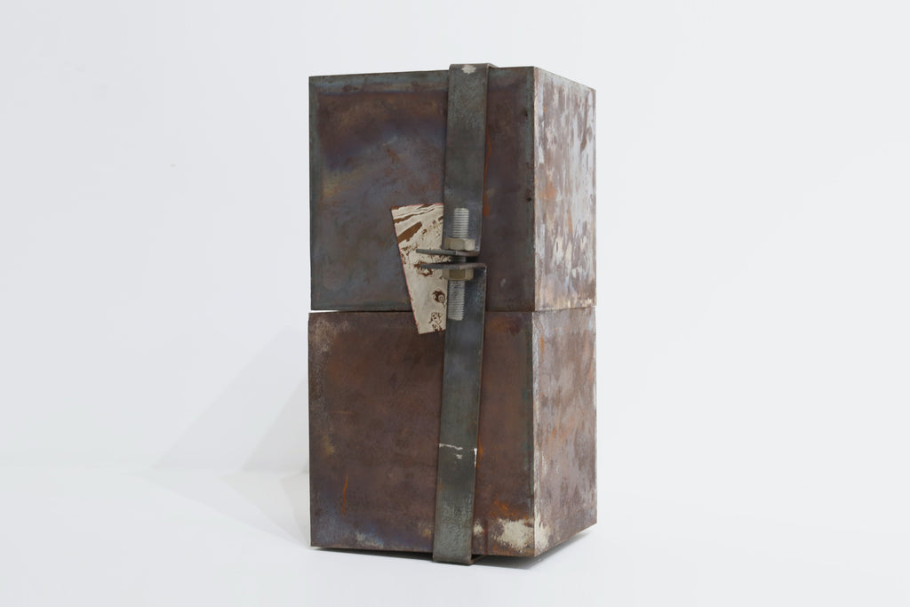 Alive #06, MADARA MANJI, 2024Iron, copper, silver, gold, brass15.0 × 15.0 × 30.0 cm