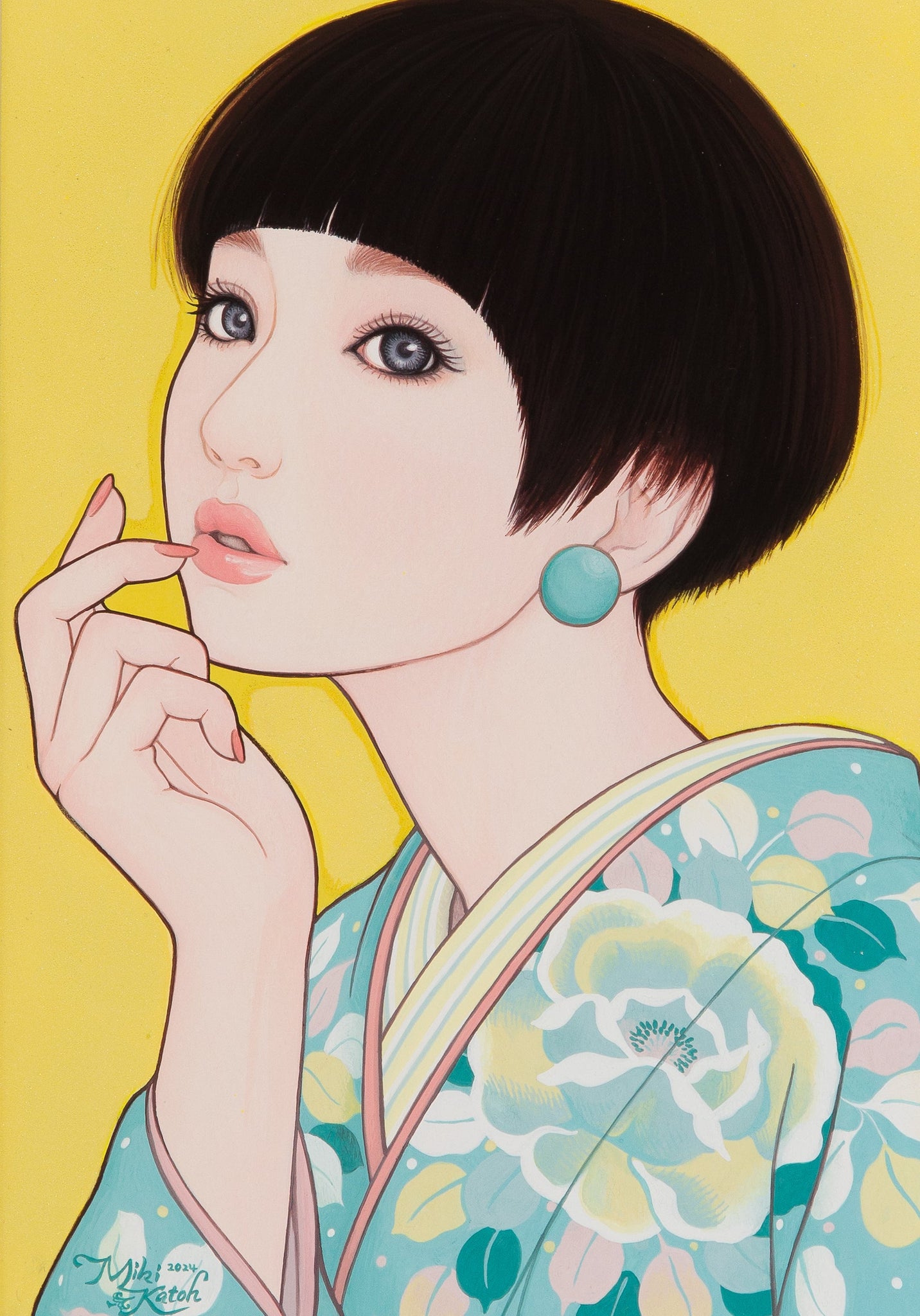 SAIKA6 Blue Rose