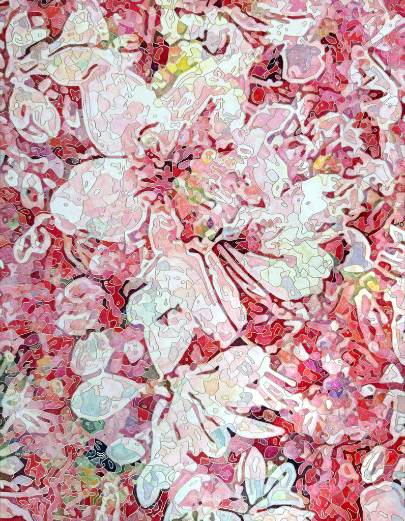 azalea, NOZOMI KOBAYASHI, 2024Acrylic on panel53.0 × 41.0 cm