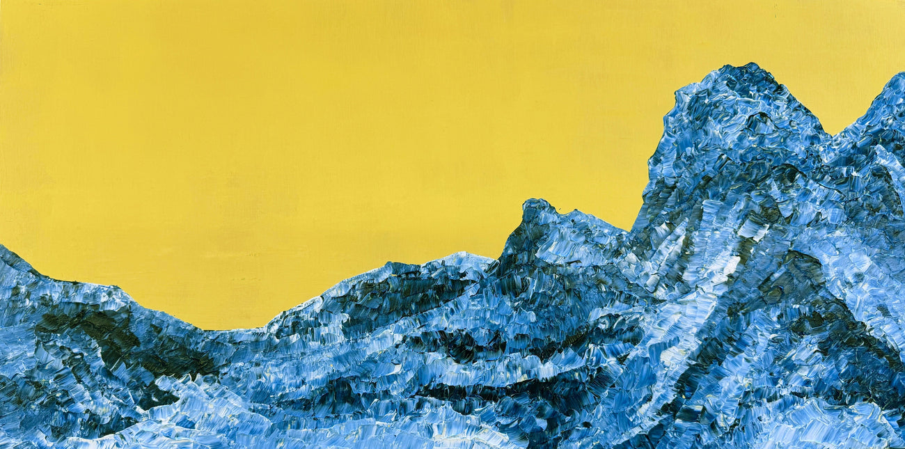 The Dream of Cloud：Hansa Yellow, TIANJIN REN, 2022Acrylic on canvas30.5 × 61.0 cm