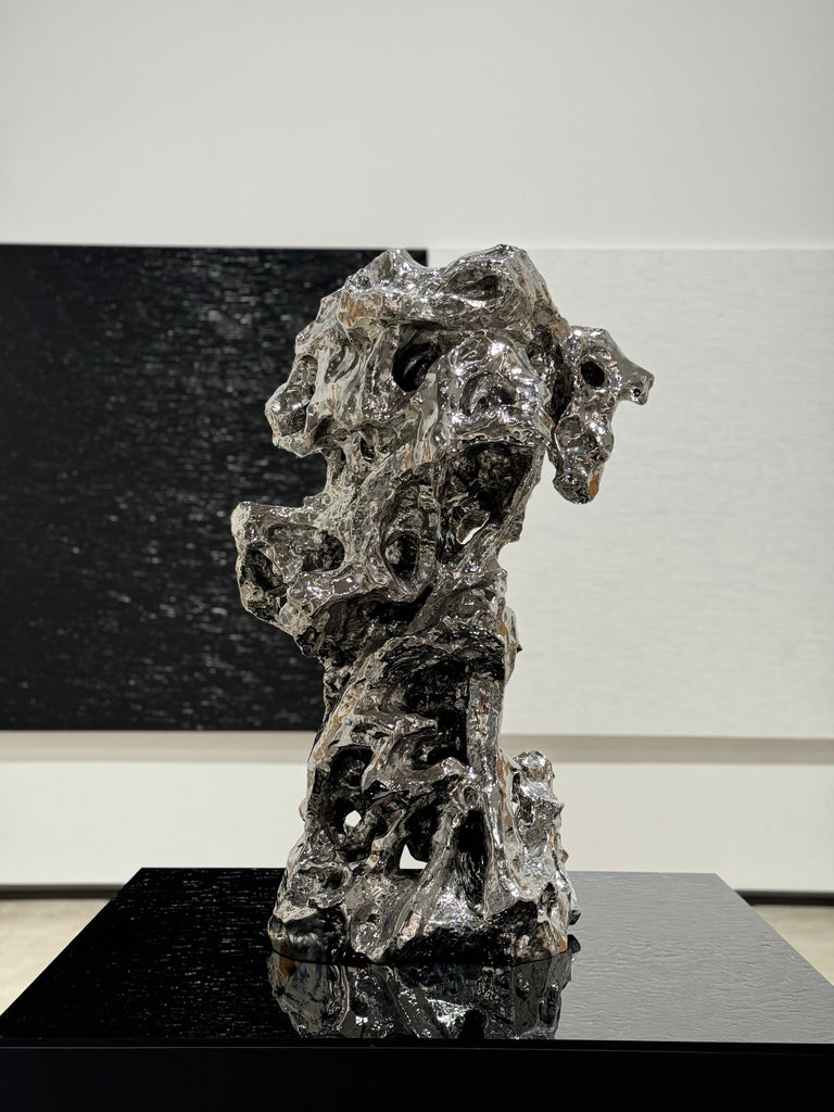 Taihu Rock-East Wind, TIANJIN REN, 2024Stainless steel64.6 × 48.3 × 100.0 cmEdition of 8