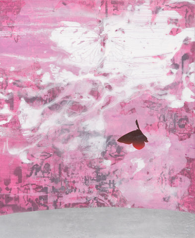 The Voice of the Butterfly in the Silent World, 4, YOSHIAKI NAKAMURA, 2024Acrylic on canvas60.8 × 50.0 cm