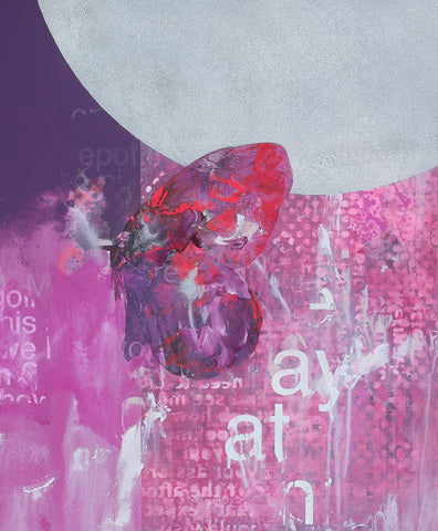 The Voice of the Butterfly in the Sound World, 3, YOSHIAKI NAKAMURA, 2024Acrylic on canvas60.8 × 50.0 cm