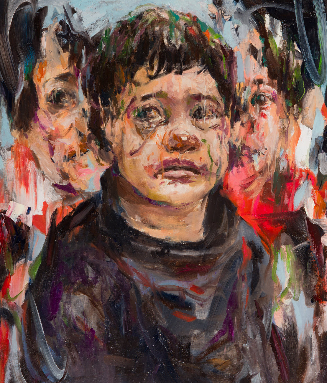 Victims 2, YU HASHIMOTO, 2024Oil on canvas53.0 × 45.8 cm